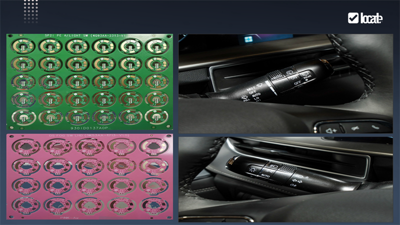 汽車大燈、雨刮器開關